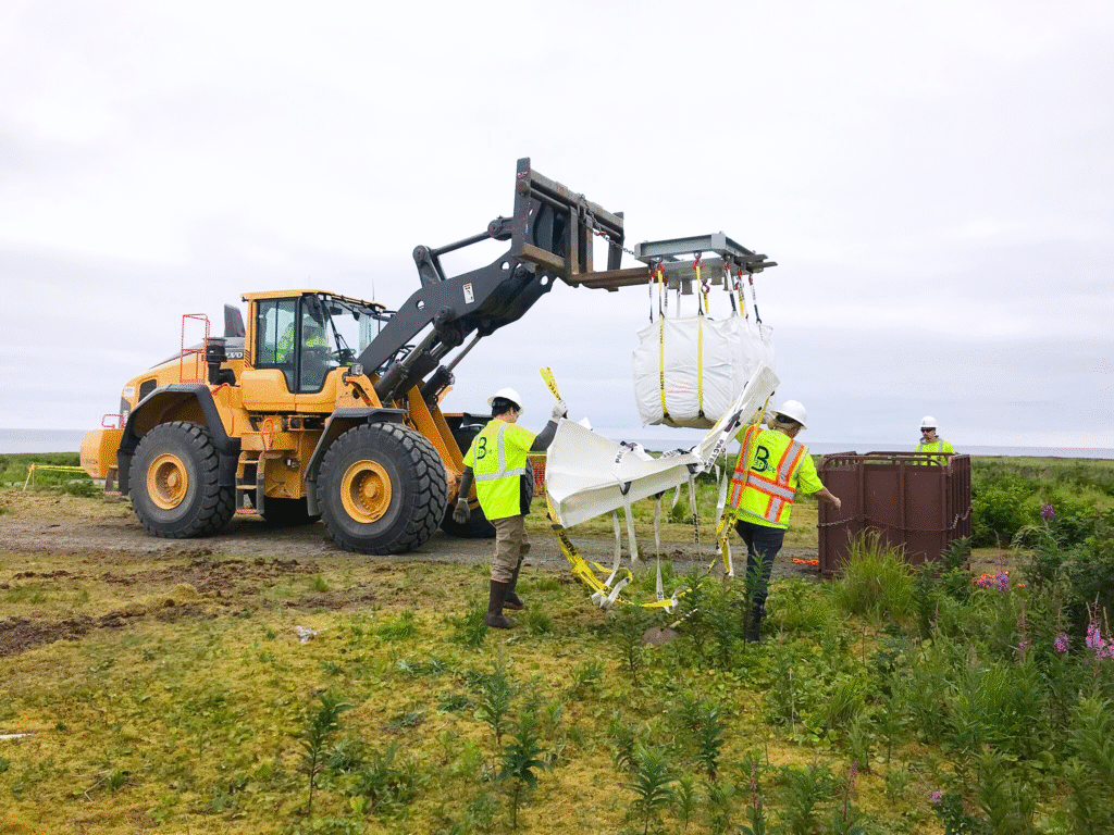 [I] LiftPac- Bringing Fresh Bag to Loading Frame at Bryce Eng Site