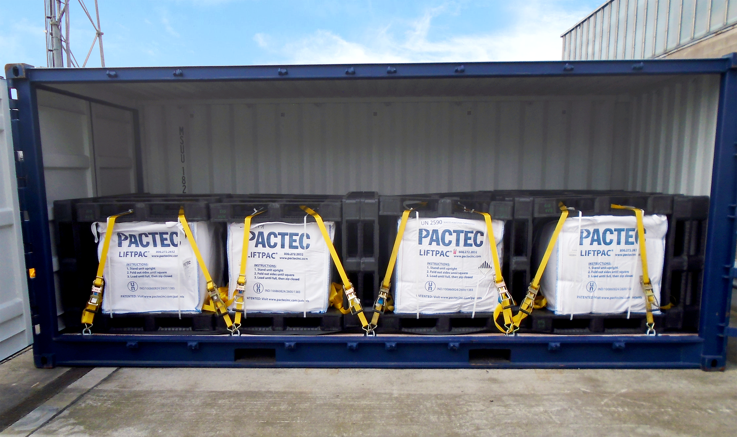 [I] LiftPac SS- UN Rated Bags Contam Asbestos Disposal